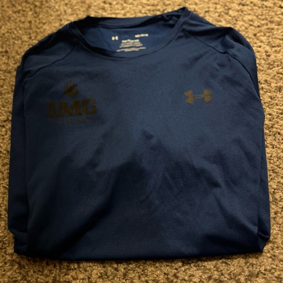 Under Armour Men's Blue IMG Branded Performance Shirt—like new! - Picture 2 of 5